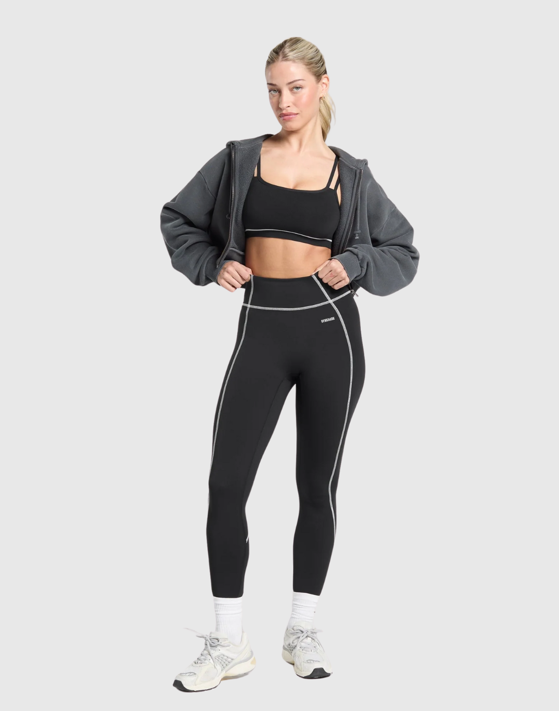 RETRO CONTRAST STITCH LEGGING