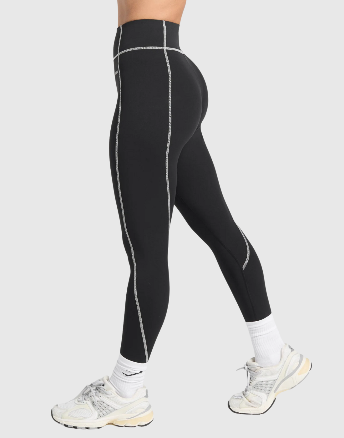 RETRO CONTRAST STITCH LEGGING