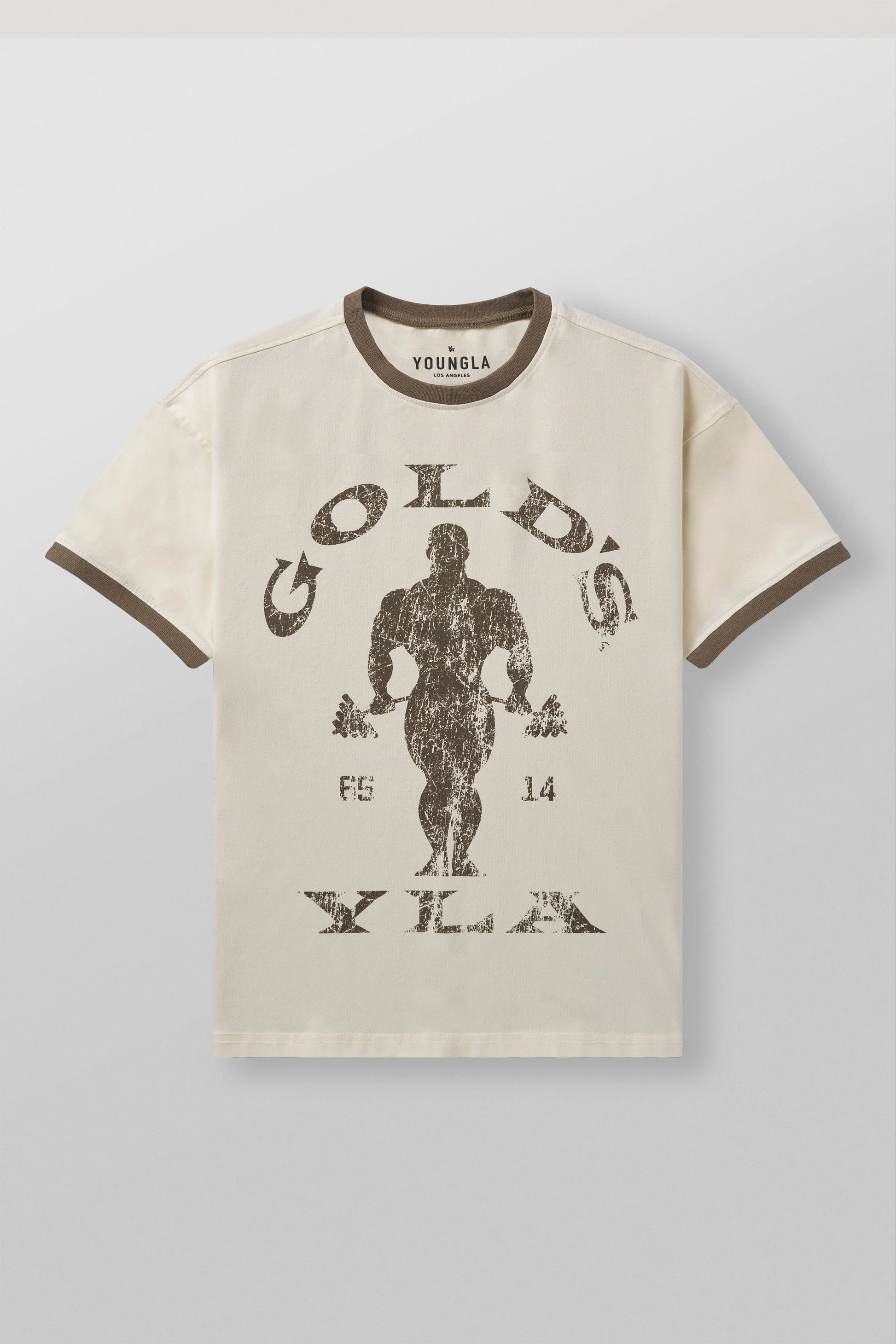 4009 - GOLDS GYM RINGER TEES PRE-ORDER