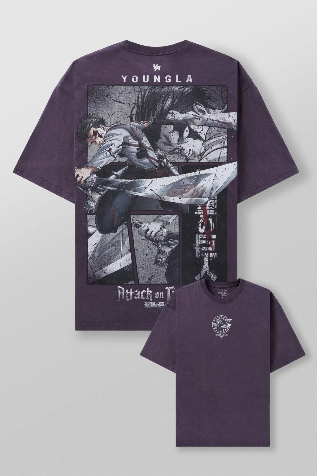 AOT X YLA CLASSIC TEES