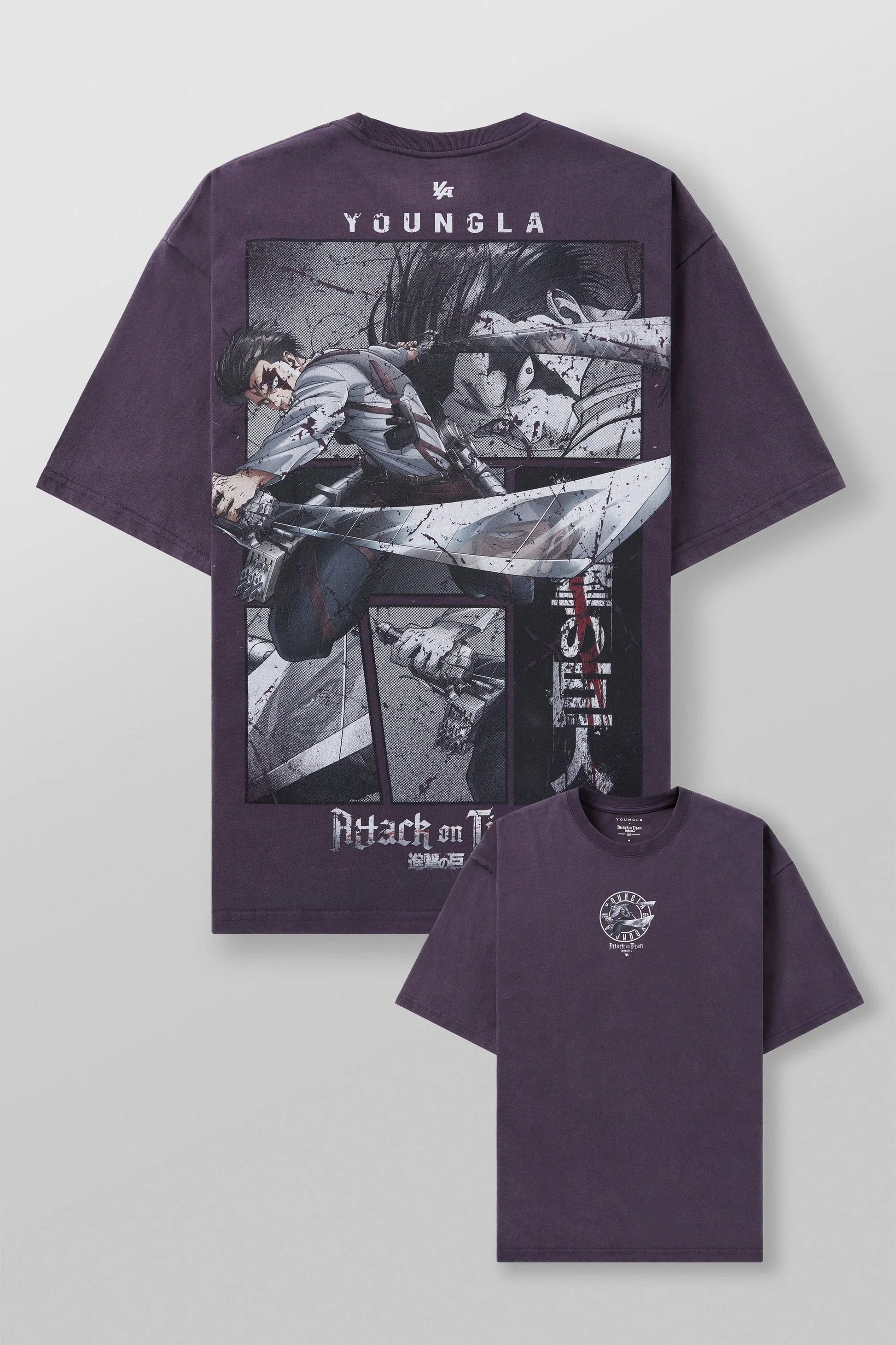 AOT X YLA CLASSIC TEES