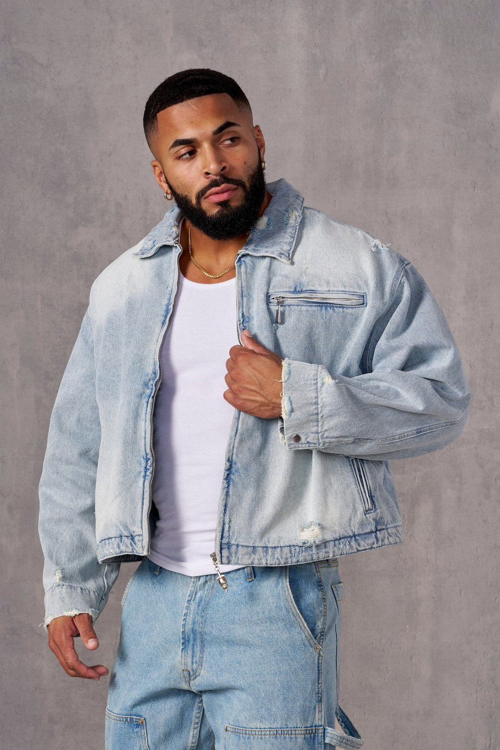 5042 - SWAGGY JEAN JACKETS