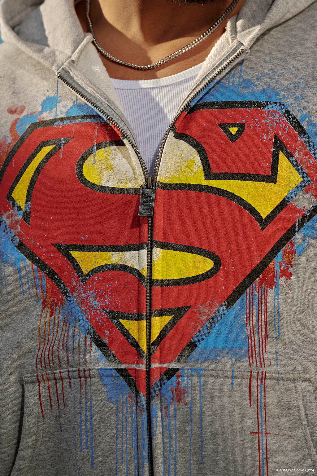 SUPERMAN DRIP ZIP-UPS
