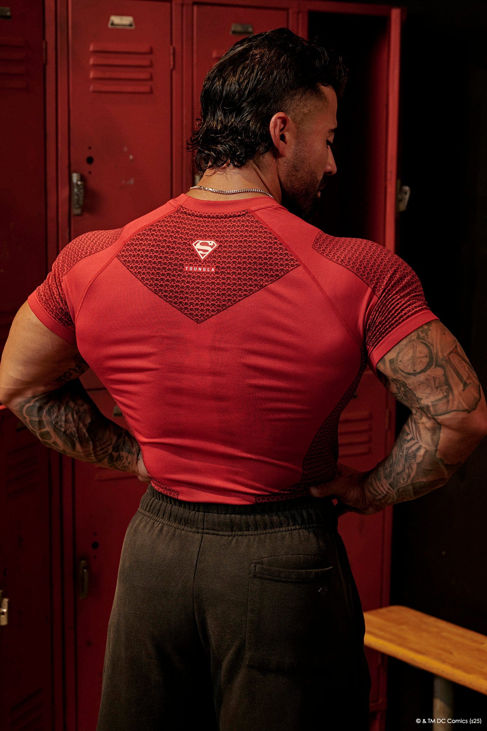 SUPERMAN COMPRESSION TEE